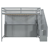 Murphy Bed With Smart Hydraulic System And Desk Design