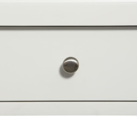 Madison - Nightstand With Open Shelf And Drawer And Decorative Side Panels