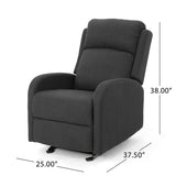 Wide Manual Rocker Standard Recliner