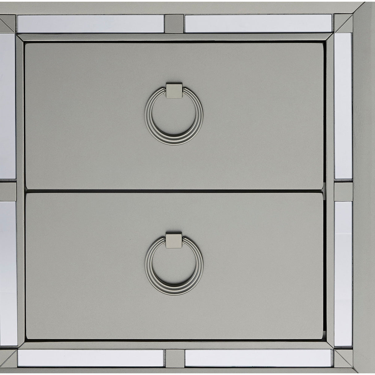 Chloe - Nightstand - Gemstone Silver