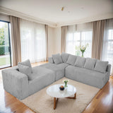 Modular U Shaped Sectional Sofa