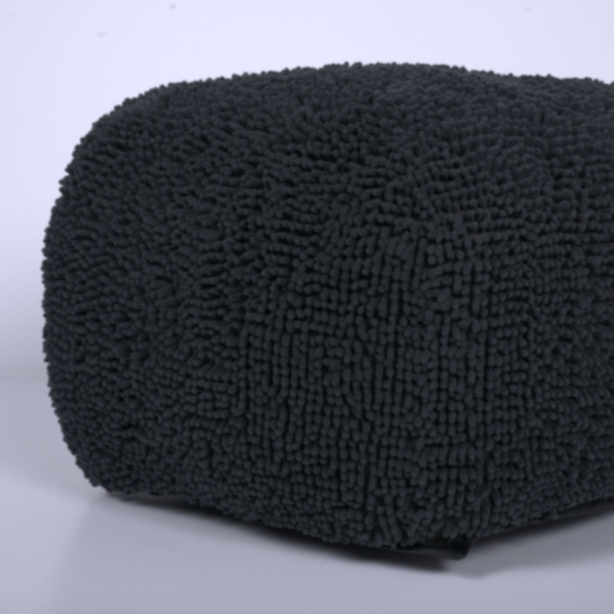 Spongy Microfiber Square Pouf Soft Seating
