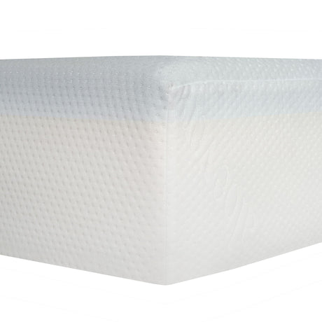 6" Firm Full Size Gel Memory Foam Mattress With Cooling Technology - White