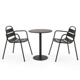Terra Nova - Bistro Set - Matte Black