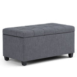 Sienna - Upholstered Storage Ottoman Bench