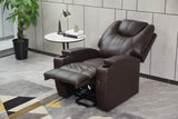 Modern Recliner Chair With Cup Holders, Remote Control
