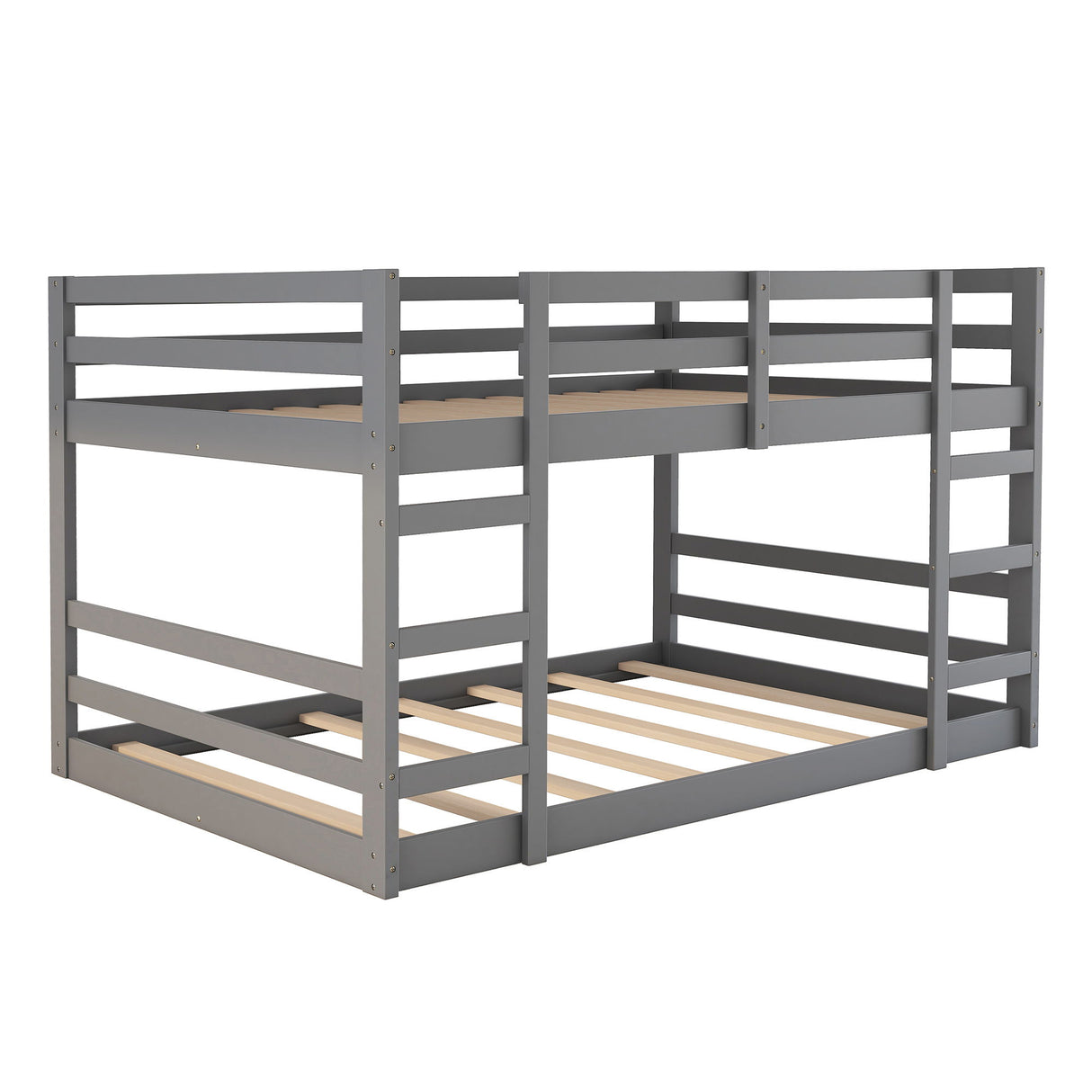 Solid Construction, Bunk Bed With Ladder