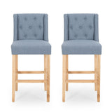 Ethereon - Tufted Counter Stool (Set of 2)