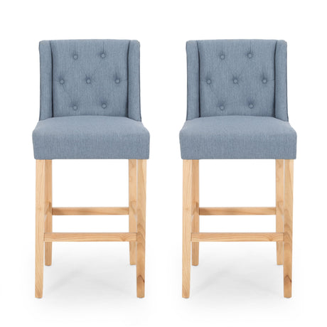 Ethereon - Tufted Counter Stool (Set of 2)