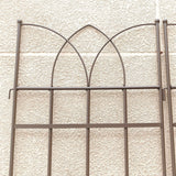 Metal Garden Trellis Rustproof For Climbing Plants Outdoor Flower Support