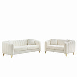 Oversized Sofa, Deep Tufted Couch