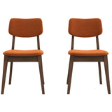 Carlos - Solid Back Side Chair (Set of 2)