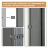 Retractable Side Awning, Waterproof And UV Resistant, Privacy Screen For Patio