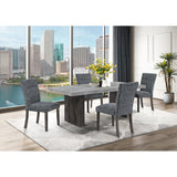 Susan - Dining Table - Gray