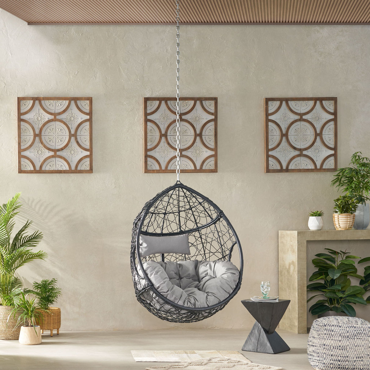 Teardrop - Hanging Chair With 8Ft Chain