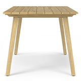 Kona - Outdoor Dining Table - Light Teak