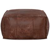 Sheffield - Handcrafted Square Pouf