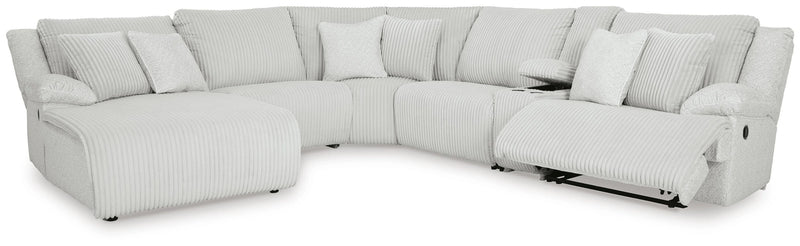 Top Tier Reclining Sectional with Chaise