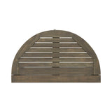 Outdoor 3 Piece Half Round Folding Bistro Set