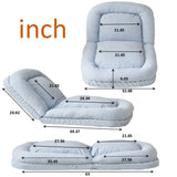 Triple Fold Down Sofa Bed