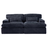 Double Chaise Lounge Chair, Oversized Upholstered Sleeper Cloud Couch