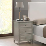 Daniel - 3 Drawer Nightstand