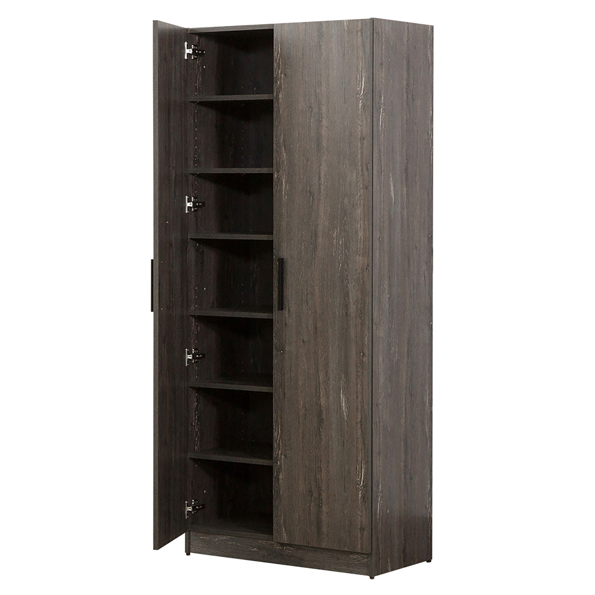 Mia - Farmhouse Shoe Cabinet With 6 Shelves