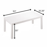 Albany - Solid Wood Dining Table For 6