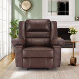 Breathable Leather Massage Recliner Manual Chair