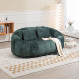 Bean Bag Lazy Sofa, Durable Comfort Lounger High Back Bean Bag Chair Couch