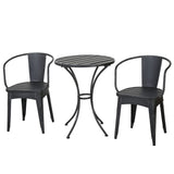Yearn - 3 Piece Bistro Set With Table And 2 Chairs