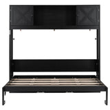 Murphy Bed With Storage Cabinets