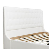 Brooks - Contemporary Tufted Shelter Platform Bed