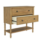 2 Drawer Accent Chest - Natural
