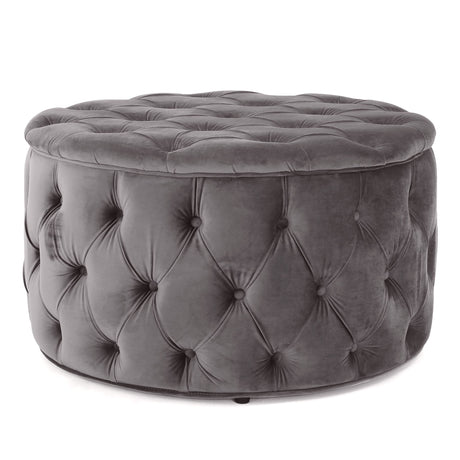 Modern Glam Ottoman Velvet