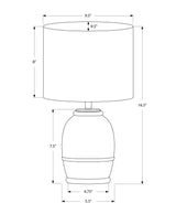 Lighting, Resin, Contemporary - Cream