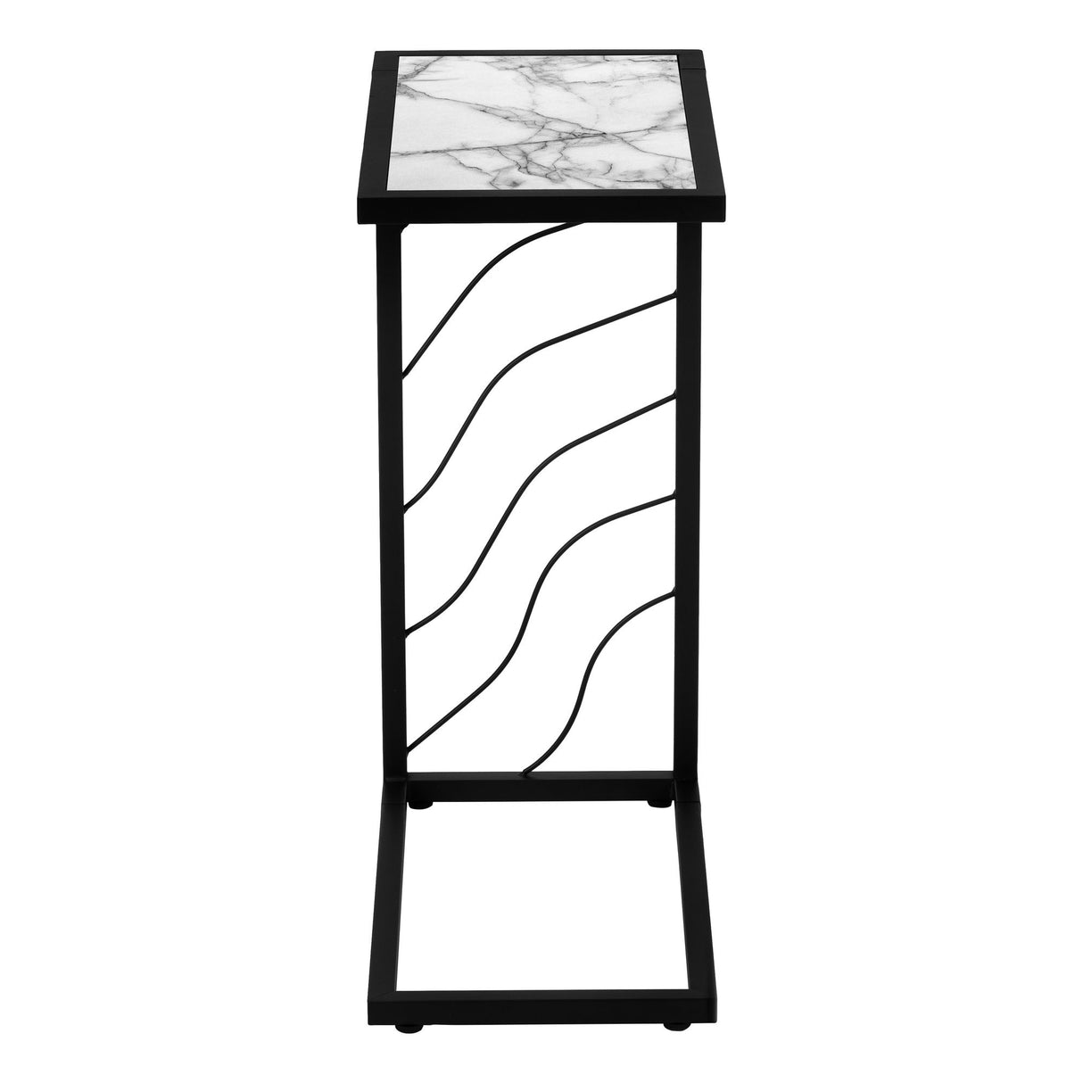 Accent Table, C - Shaped, Contemporary & Modern Convenient Design