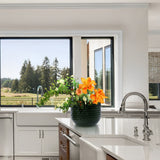 3 Pieces Flowerpot, Planter For Patio, Garden Or Windowsills - Dark Green