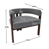 Modern Accent Teddy Upholstered Armchair