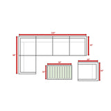 Stylish Sofa Seating Group With Cushions Perfect For Outdoor Gatherings