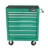 7 Drawers Multifunctional Tool Cart With Swivel Wheels