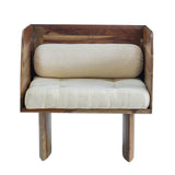 Wooden Sofa - Brown