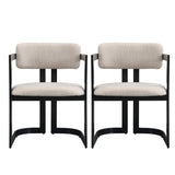 Upholstered Dining Armchairs (Set of 2)