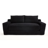 Convertible Loveseat Sofa Bed With Memory Foam & Steel Frame