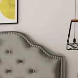 Luella - Button Tufted Upholstered Headboard