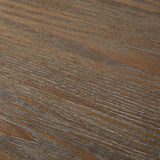 Industrial Style Metal Frame Accent Desk With Side Shelving - Gray