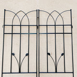 Metal Garden Trellis Rustproof For Climbing Plants Outdoor Flower Support