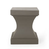 Athena - Modern Side Table With Pedestal Design