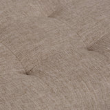 Draper - Upholstered Mid Century Tufted Ottoman Bench