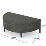 Pt Limon - Outdoor Coffee Table Half Round Design